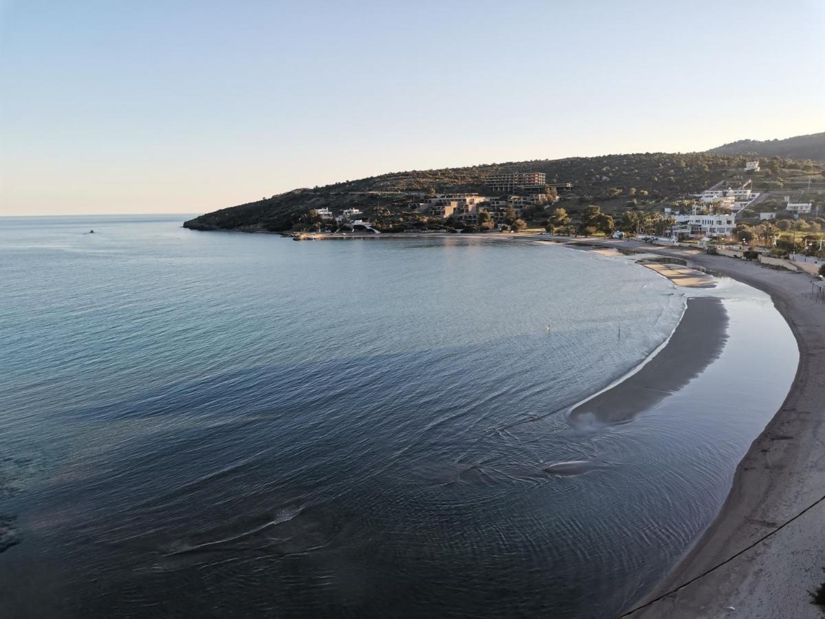 Hotel Sandy Beach à Agia Marina  Extérieur photo