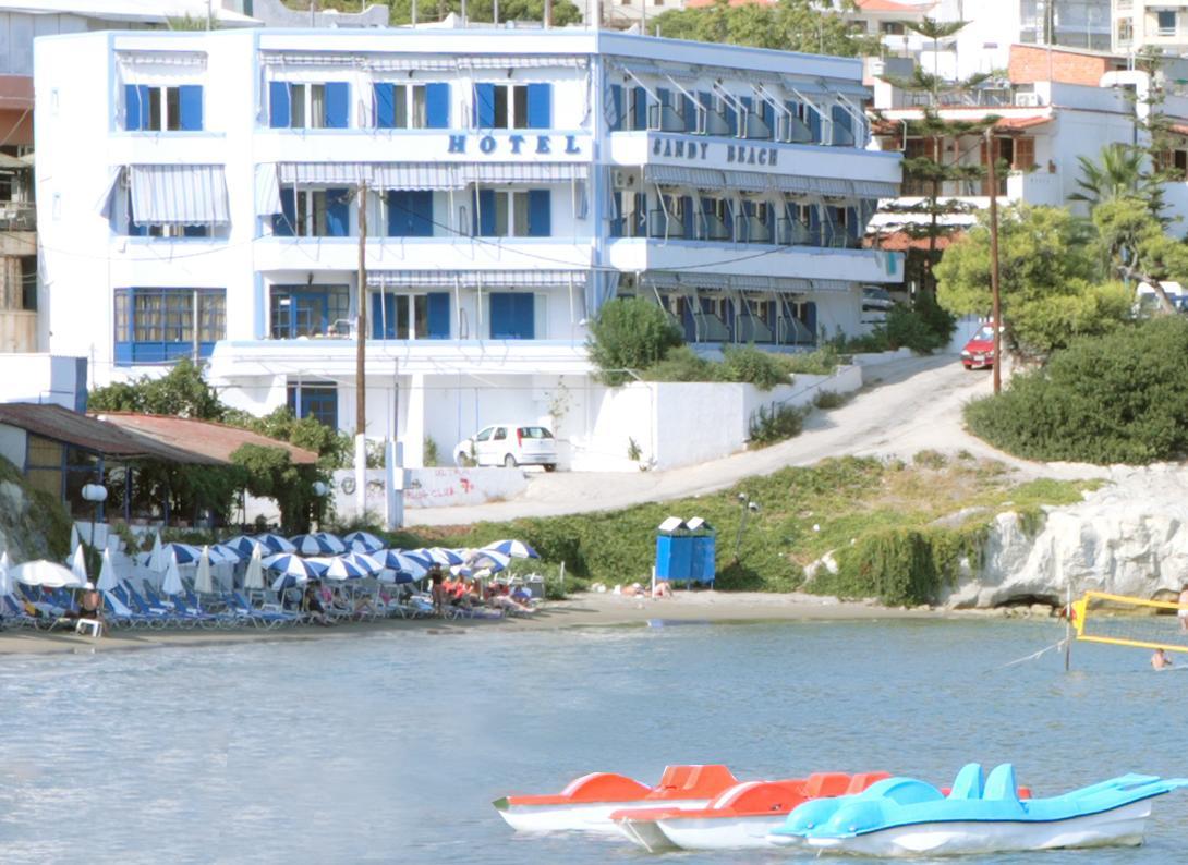 Hotel Sandy Beach à Agia Marina  Extérieur photo